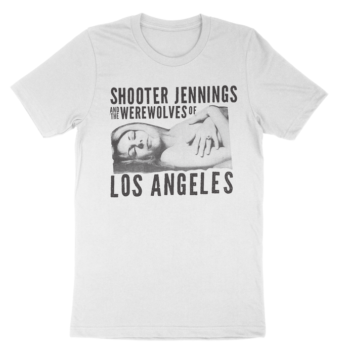 SJ and the Werewolves Tee 2.0 (White) - Shooter Jennings & Black Country Rock