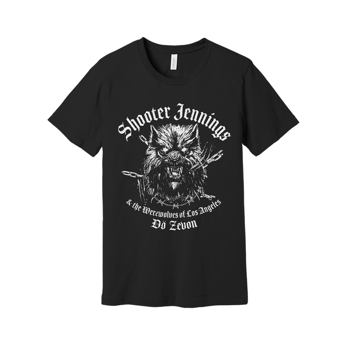 SJ and the Werewolves Tee - Shooter Jennings & Black Country Rock
