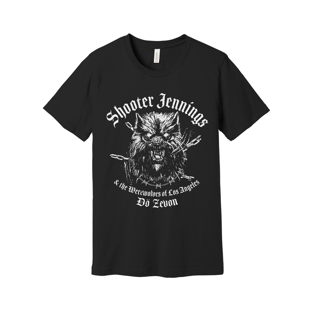SJ and the Werewolves Tee - Shooter Jennings & Black Country Rock