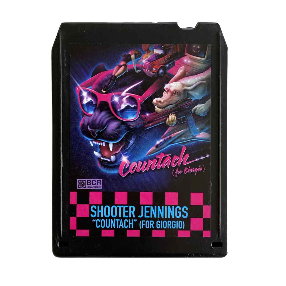 Shooter Jennings - Countach 8 Track - Black - Shooter Jennings & Black Country Rock