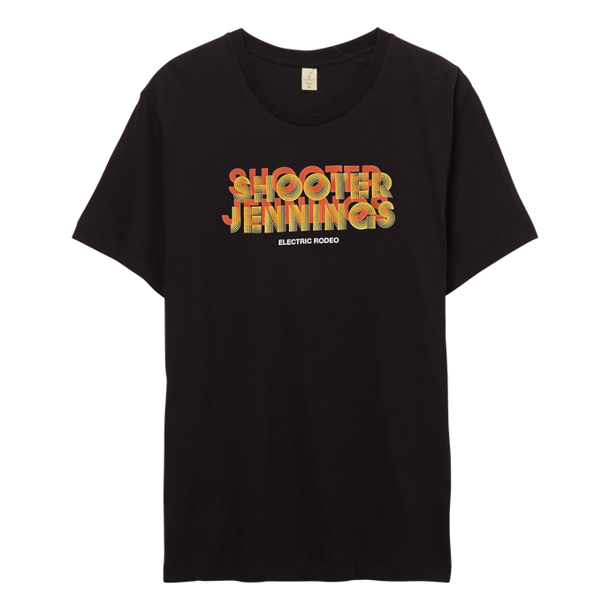 Electric Rodeo Retro T-Shirt - Shooter Jennings & Black Country Rock