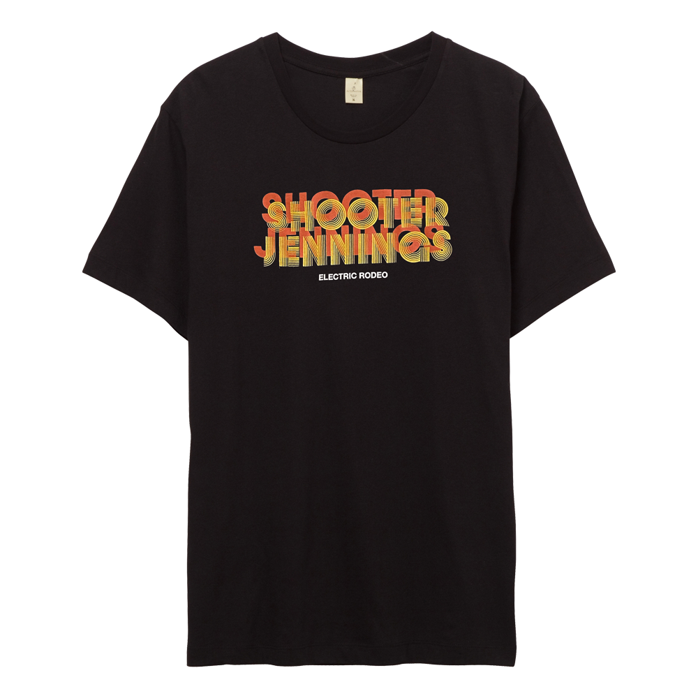 Electric Rodeo Retro T-Shirt - Shooter Jennings & Black Country Rock