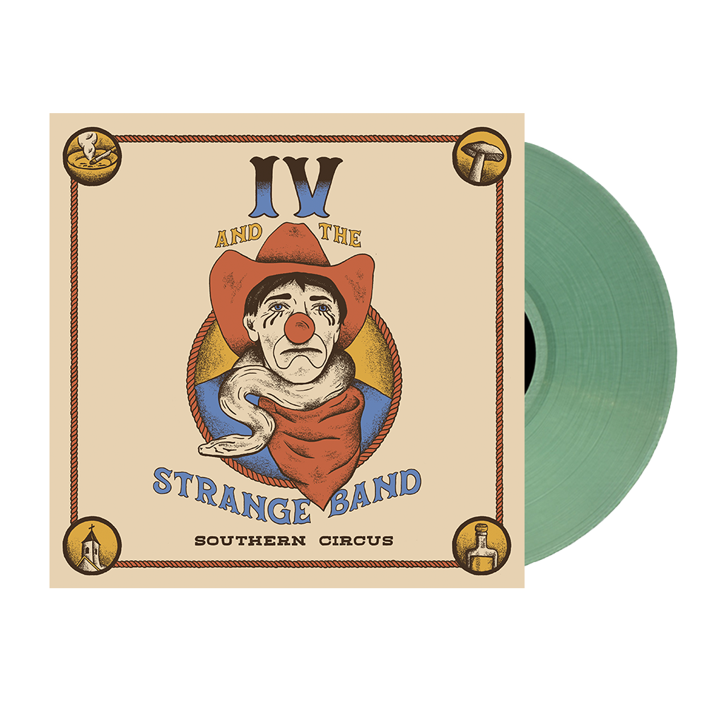 IV and the Strange Band - Southern Circus LP - Coke Bottle Clear - Shooter Jennings & Black Country Rock