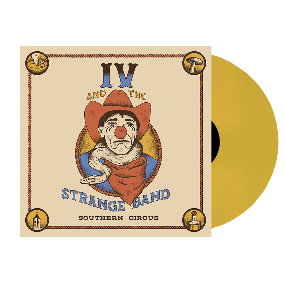 IV and the Strange Band - Southern Circus LP - Yellow - Shooter Jennings & Black Country Rock