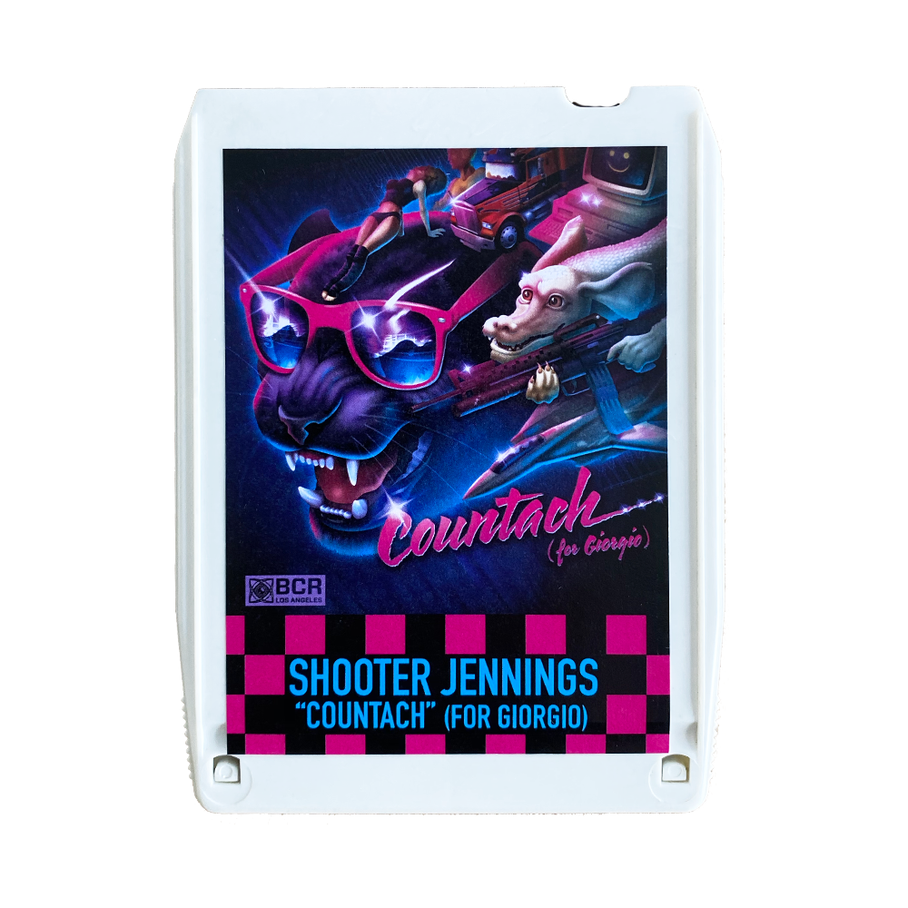 Shooter Jennings - Countach 8 Track - White - Shooter Jennings & Black Country Rock