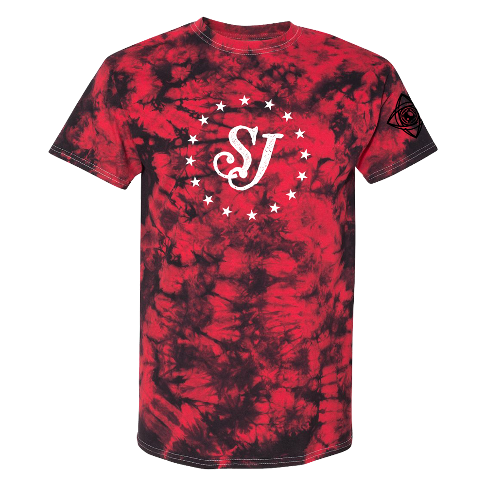 Stars & SJ Tie-Dye T-Shirt - Shooter Jennings & Black Country Rock